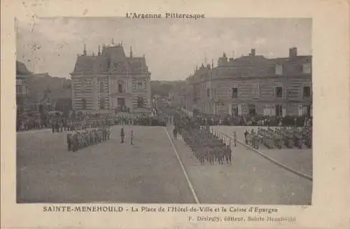 Frankreich - Sainte-Menehould - Frankreich - Place de Hotel de Ville