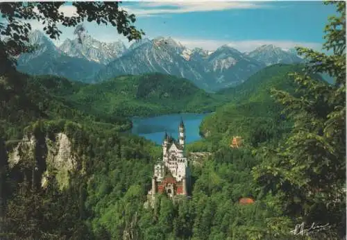 Neuschwanstein (OT von Schwangau) - mit Hohenschwangau