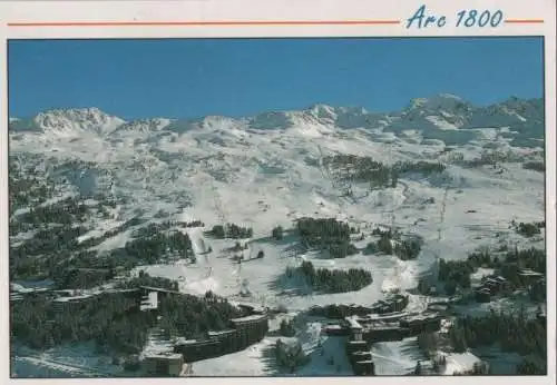 Frankreich - Frankreich - Savoie (Landschaft) - Arc 1800 - Vue generale - 1996