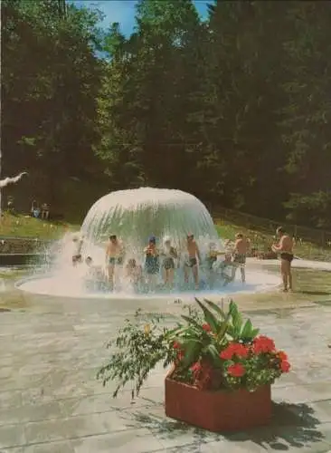 Höfen an der Enz - Freibad, Massagebrunnen