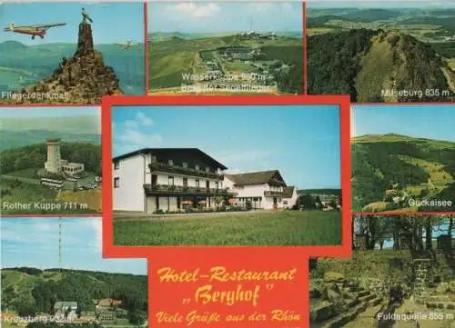 Rhön - Restaurant Berghof - 1986