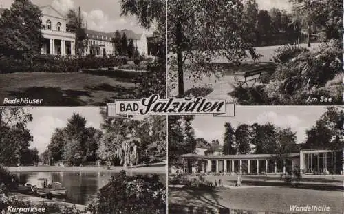 Bad Salzuflen - u.a. Badehäuser - 1963