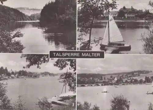 Talsperre Malter - 4 Bilder