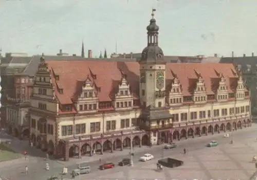 Leipzig - Altes Rathaus - 1957