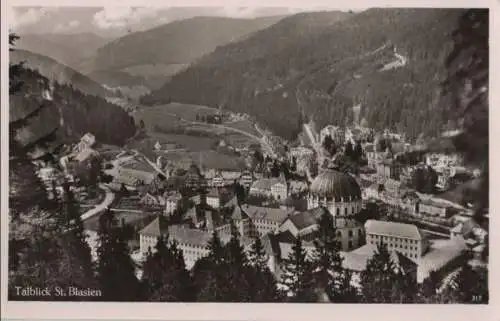 St. Blasien - Talblick - ca. 1960