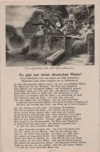 Loreley - Es gibt nur einen deutschen Rhein - ca. 1950