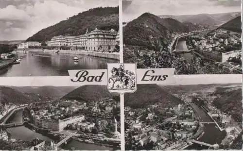 Bad Ems - 4 Teilbilder - 1957