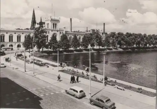 Schwerin - Am Pfaffenteich - 1969