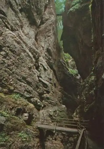 Breitachklamm - bei Oberstdorf - ca. 1975