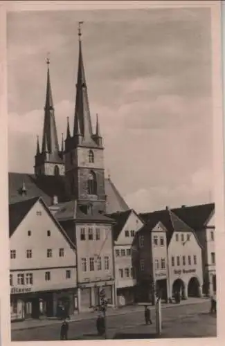 Saalfeld - Markt - 1957