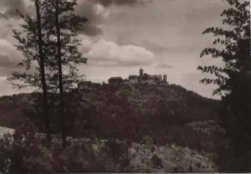 Eisenach - Wartburg, Blick auf Westseite - 1958