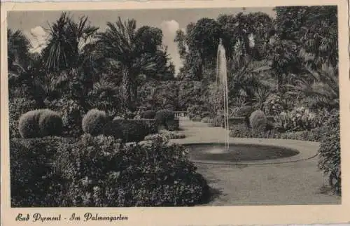 Bad Pyrmont - Im Palmengarten - 1953