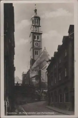 Augsburg - St. Peterskirche - ca. 1955