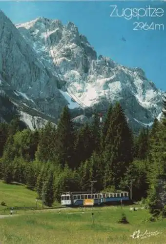 Zugspitze - mit Zahnradbahn