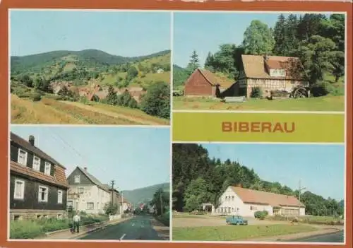 Schleusegrund-Biberau - u.a. Tellerhammer, Rote Mühle - ca. 1985