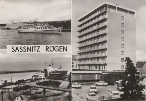 Sassnitz - u.a. Hafen - 1979