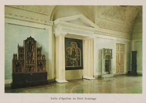 Russland - Russland - Leningrad - Ermitage, Salle de apollon - ca. 1980