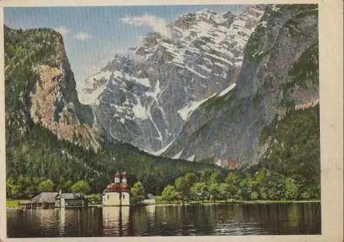 Königssee - St. Bartholomä - ca. 1965