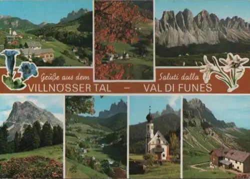 Italien - Italien - Villnößtal - 7 Teilbilder - 1973