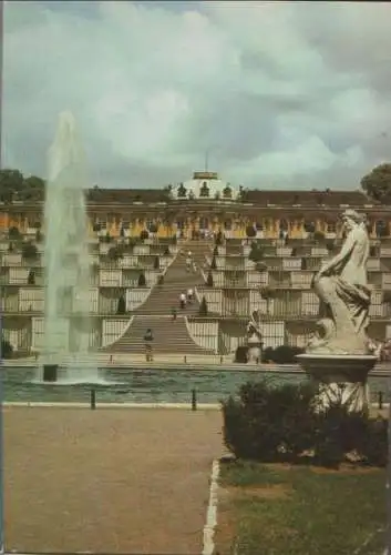 Potsdam - Sanssouci, Terrassenanlage - 1986