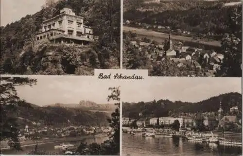 Bad Schandau - vier Bilder