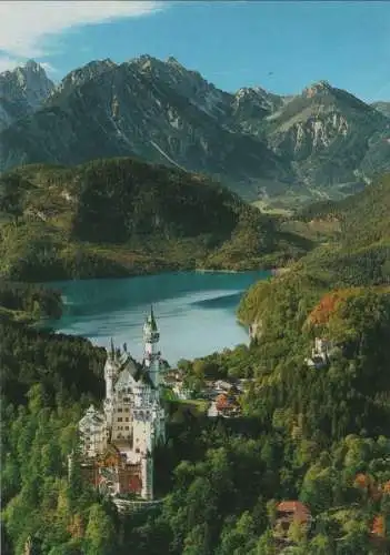 Schwangau Neuschwanstein - von oben