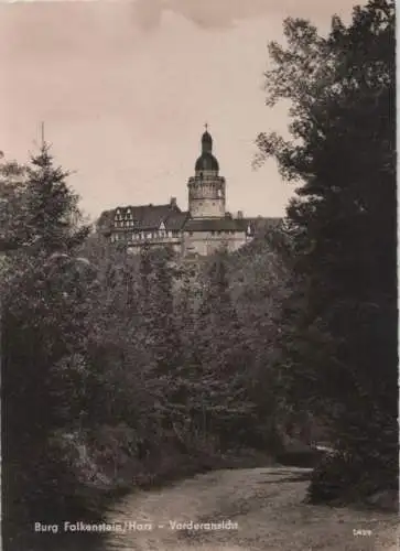 Burg Falkenstein - Vorderansicht