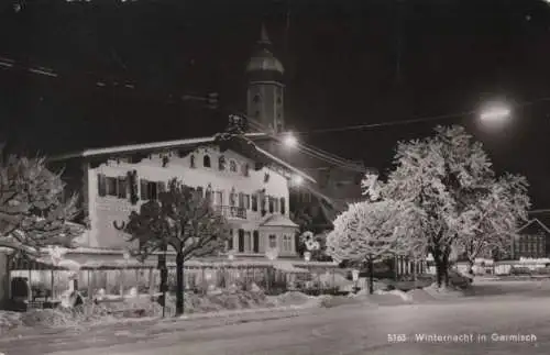 Garmisch - Winternacht - 1972