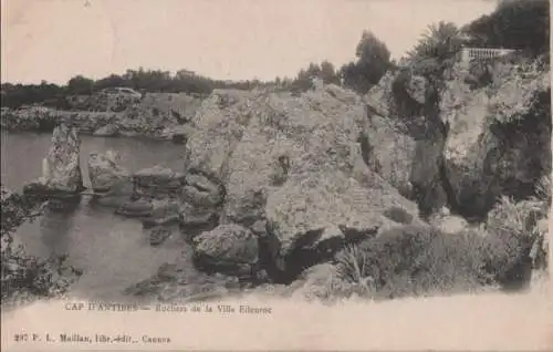 Frankreich - Frankreich - Antibes - Rochers de la Villa Eilenroc - ca. 1935