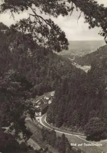 Kurort Oybin - Blick auf Teufelsmühle