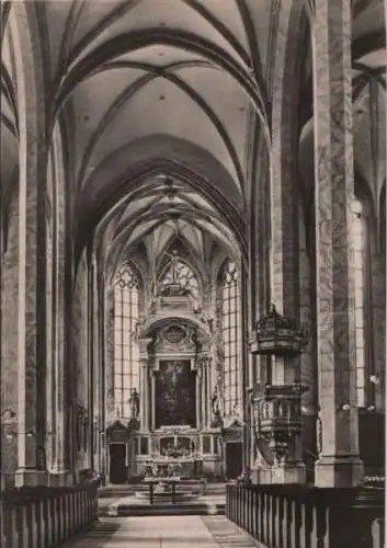 Torgau - Inneres der ev. Stadtkirche St. Marien - 1966