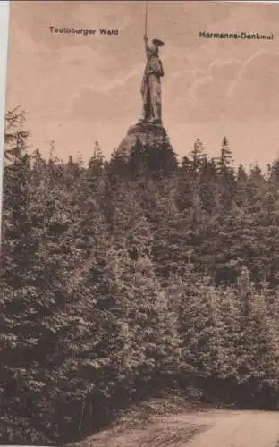 Hermannsdenkmal bei Hiddesen - ca. 1930