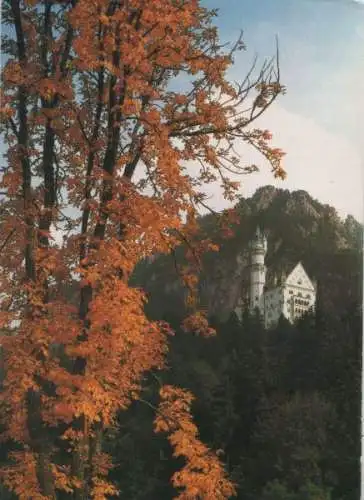 Neuschwanstein (OT von Schwangau) - im Herbst