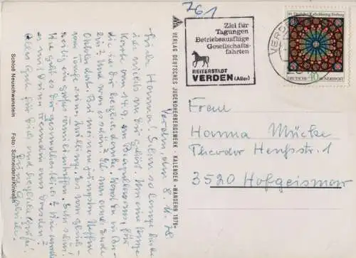 Neuschwanstein (OT von Schwangau) - im Herbst