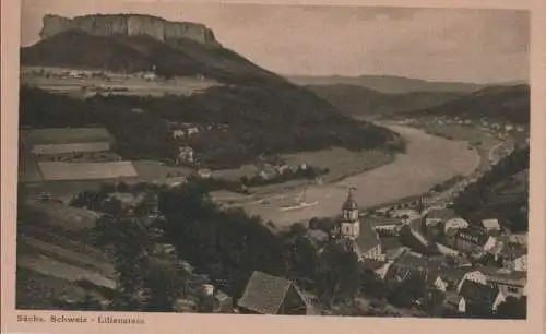 Lilienstein, Sächsische Schweiz - ca. 1935