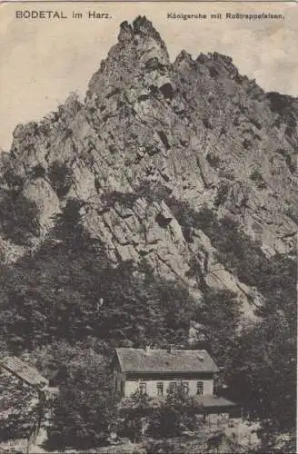 Bodetal - Königsruhe mit Rosstrappefelsen