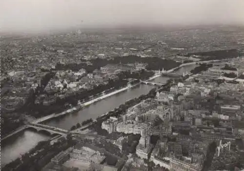 Frankreich - Frankreich - Paris - Seine et la butte Montmartre - ca. 1945