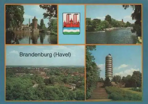 Brandenburg, Havel - u.a. Blick zum Satznoufer - 1990