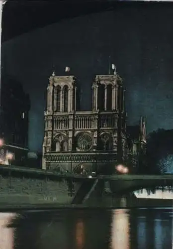 Frankreich - Frankreich - Paris - Notre-Dame la nuit - 1963