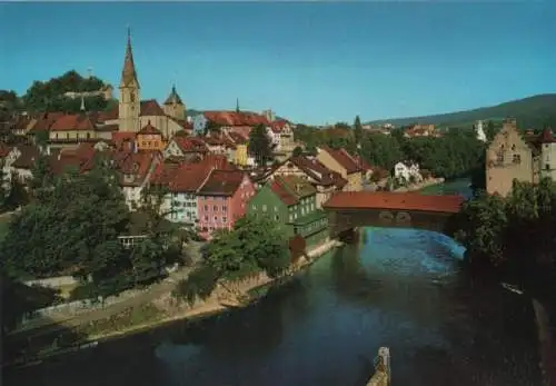 Schweiz - Schweiz - Baden - Altstadt und Landvogteischloss - 1987