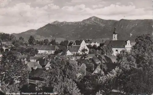 Murnau mit Herzogstand u. Heimgarten - 1957