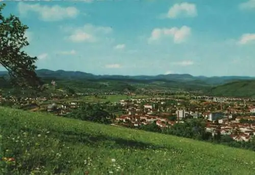 Lörrach - Blick ins Wiesental - 1970