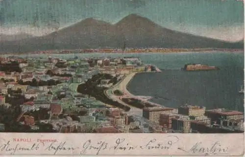 Italien - Italien - Neapel - Napoli - Panorama - 1908