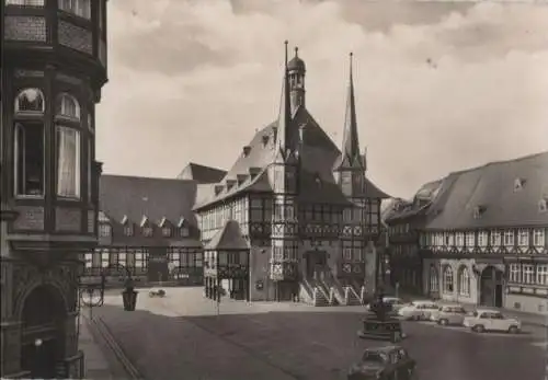 Wernigerode - Marktplatz mit Rathaus