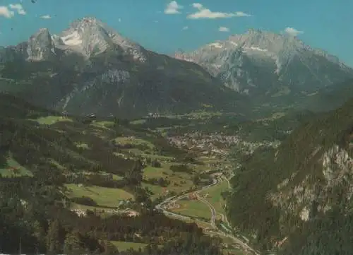 Berchtesgaden - mit Watzmann und Hochkalter - 1978