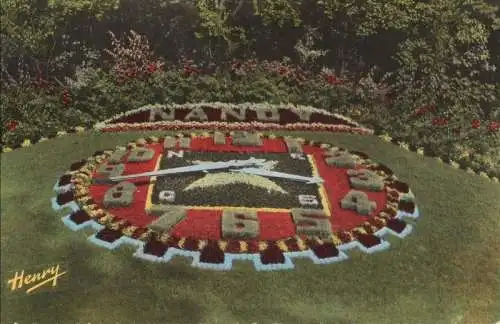 Frankreich - Nancy - Frankreich - Horloge florale