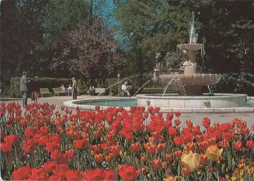 Bad Reichenhall - Solebrunnen im Kurpark - 1999