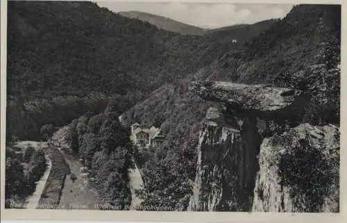 Bad Blankenburg - Blick von den Ingoklippen - ca. 1955