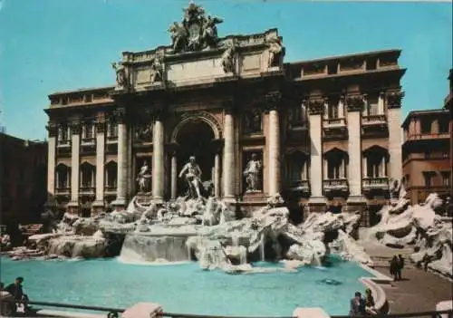 Italien - Italien - Rom - Roma - Fontana di Trevi - 1970