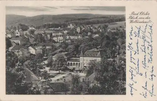 Bad Elster - Blick von Holländerei - 1938